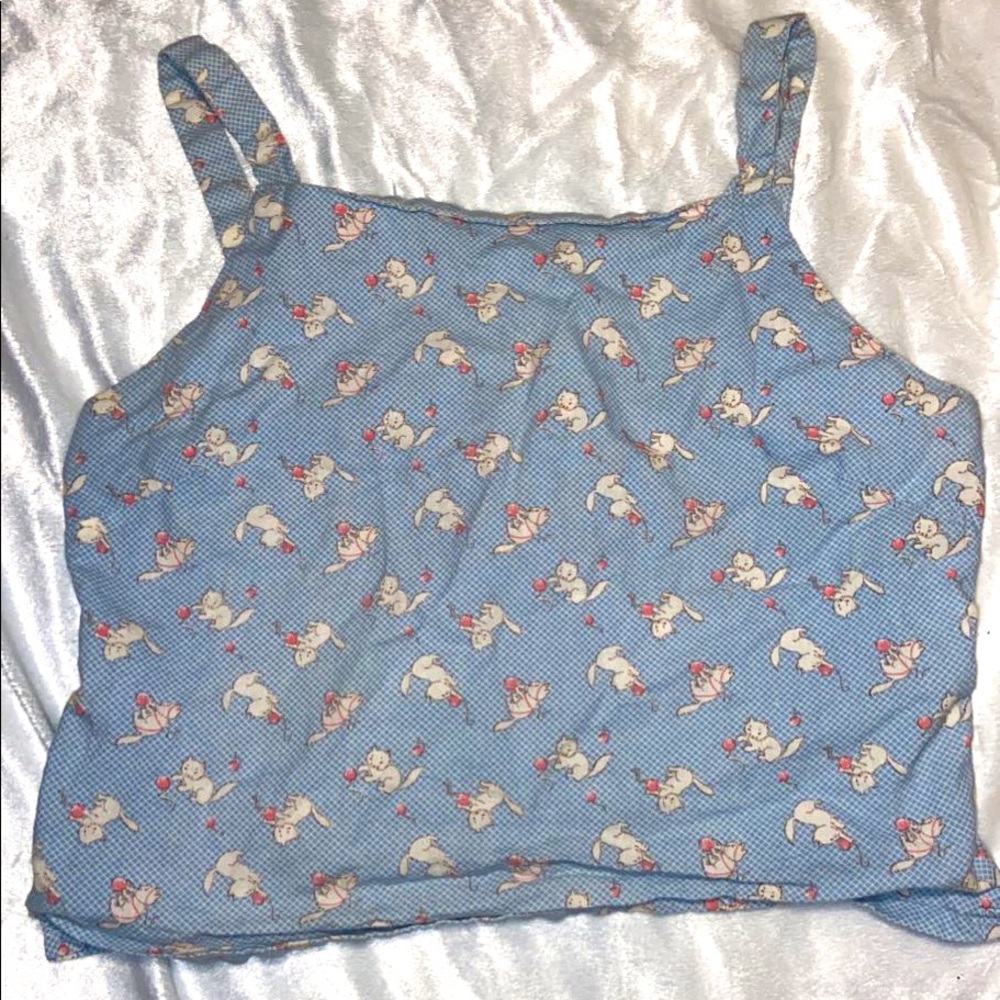 Vintage Free People Cat Tank